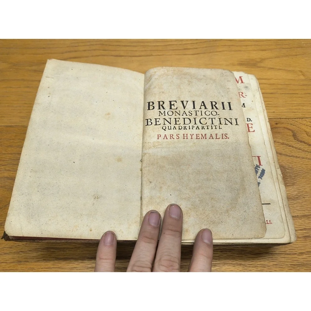 Breviarium Monasticum 1738 Latin‎